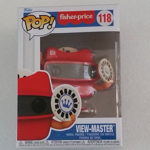 Fisher Price Retro Toy View-Master Funko Pop! Vinyl Figure #118 - Picture 4 of 9